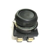 Кнопка плоская APT PB3E, черная, без фиксации, без подсветки, 1NO, 6A 230VAC/24VDC, 22mm, IP65