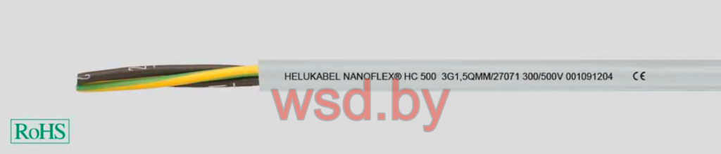 Кабель NANOFLEX® HC*500 2x2.5