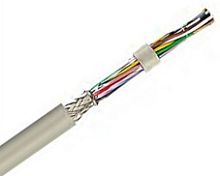 Кабель DATEX-CY 2x2x0,22 гибкий, экранированный, для передачи сигналов и данных, TKD Kabel Gmbh