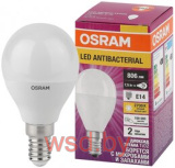 Лампа светодиодная LCCLP60 7,5W/840 230V FR E14 10X1 RU OSRAM