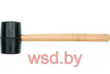 Киянка резиновая с деревянной ручкой - 45мм