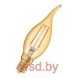 Лампа светодиодная 1906LCBA12 1,5W/824230V FILGDE1410X1 OSRAM