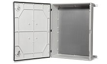 Щит навесной Etien 700x500x140мм (ВxШxГ) из композитного (SMC) материала с монт. панелью, IP65