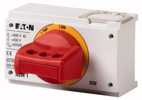 Повор. рукоятка EATON NZM2-XDVR для установки на LZM2 и NZM2, желто-красная