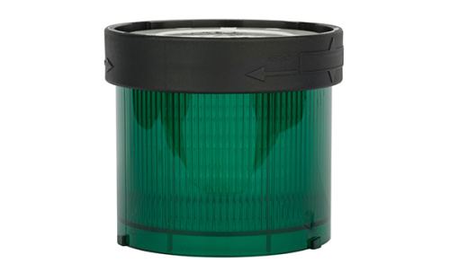 Модуль постоянного света APT TL-70, зеленый, LED, 24VAC/DC, d=70mm, IP65