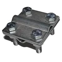 Соединитель прута (с разделительной пластиной) 53х53