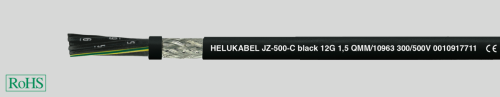 JZ-500-C black ЭМС, гибкий, с медным экраном, с разметкой метража 4G4 JZ-500-C black ЭМС, гибкий, с медным экраном, с разметкой метража 4G4