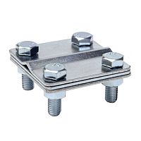 Соединитель универсальный  (с разделительной пластиной) 80х80