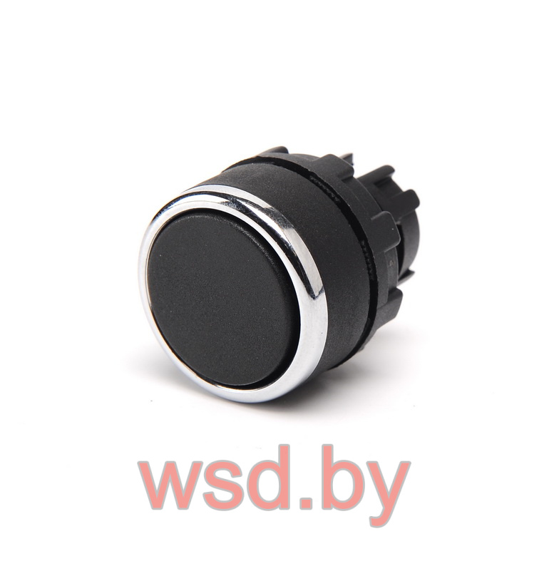 Головка кнопки CP, черная, без фиксации, плоская, марк. белая стрелка, 22mm, IP65