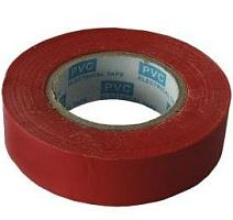 Изолента Атрион ПВХ 0.13мм x 19мм x 20м красная