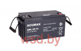 Батарея аккумуляторная Acumax AML65-12, 12V/65Ah, 178x348x167 HxLxW, 21kg, 10-12лет