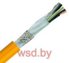 Экранированный кабель KAWEFLEX 5288 SK-C-PUR UL/CSA SERVO 0,6/1 kV 4G35+2x(2x1,5) подвижных цепей в условиях особо тяжелых электрических и механических нагрузок, TKD Kabel Gmbh