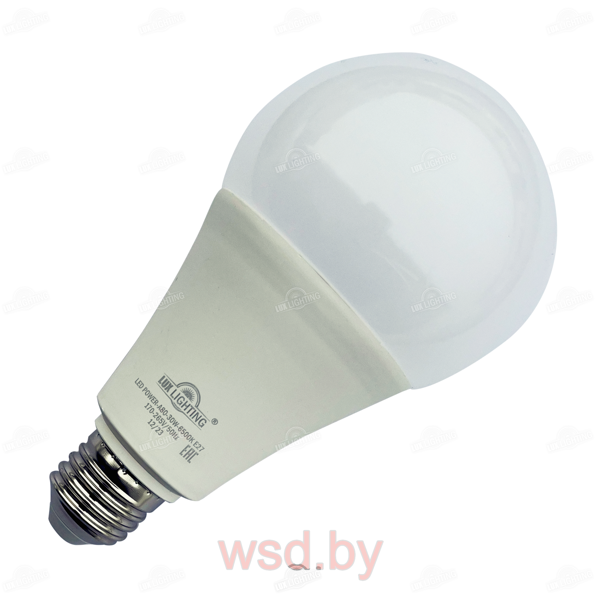 Лампа светодиодная LED POWER A80 30Вт 6500К Е27 (150x80mm)