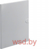 Дверь глухая для щитка VA24B // Hager - Volta (Метал - Белый)