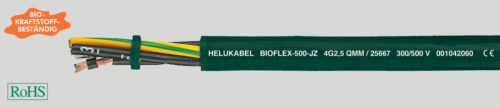 BIOFLEX-500® JZ устойчивый к биотопливу, к истиранию, годен для переработки, экологически безопасный, стойкий к биомаслам1), с разметкой метража 4G2.5
