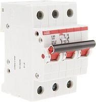 Выключатель нагрузки E203/125r, 3P, 125A, 10kA, 3M ABB