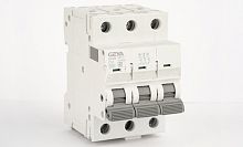 Автоматический выключатель GEYA GYM9-3P-10C, 3P, 10A, хар-ка C, 6kA, 3M