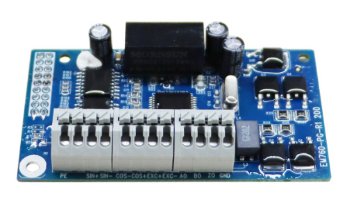 Плата расширения SINEE EM760-PG-R1, для подключения вращающегося (поворотного) трансформатора для EM760 Плата расширения SINEE EM760-PG-R1, для подключения вращающегося (поворотного) трансформатора для EM760