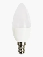 Лампочка светодиодная  LED 6W-865-E14 свеча (акция)