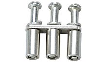 Перемычка Connectwell CA722/10 на 10 полюсов, для клемм с размыкателем CDS4U, 32A, неизолированная