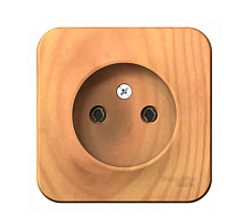 BLANCA Открытой Установки РОЗЕТКА без заземления без шторок, 16А, 250В, ЯСЕНЬ (Schneider Electric) Systeme Electric