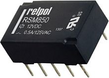 Реле RSM850-6112-85-1012, 2CO, 2A(30VDC), 12VDC, для печатных плат, IP67