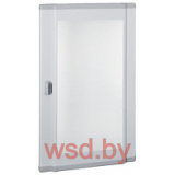Дверь для щита XL3 160 на 5 рядов, профильная, прозрачное стекло