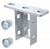 Траверса KU 3 FT для П-образных стоек US 3, с крепежом, гор. оцинк. (OBO Bettermann)