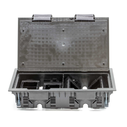 Лючок напольный DKC c изменяемой глубиной, 16 модулей фото 2