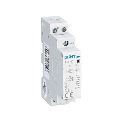 Контактор модульный CHINT NCH8-20/02 20А 2НЗ AC24В, 50Гц (R)