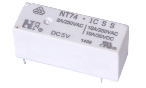 Реле Forward Relay NT74 1C S S 8 DC5V, 8А(250VAC/30VDC), 1CO, AgSnO2, 5VDC, IP67