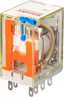 Реле Shenler RKF2CO220LT, 2CO, 12A(250VAC/30VDC), 220VDC, мех. индикация, тест-кнопка с блокировкой, LED