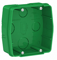 BLANCA Скрытая установка Коробка монтажная для силовых розеток, ЗЕЛЕНЫЙ (Schneider Electric) Systeme Electric