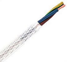 Кабель управления для систем с частотными преобразователями KAWEFLEX SERVO 9YSL(St)CY-J 4G1,5 в прозрачной оболочке, 0,6/1kV, EMV, TKD Kabel Gmbh