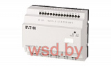 Программируемый логический контроллер EASY721-DC-TCX10, 24VDC, 12(4 аналог.)вх., 8 транз.вых., таймер, русифиц.