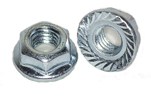 Гайка шестигранная с фланцем - М4 (100шт)