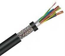 Кабель 2YSL(St)CY-J 3x1,5+3G0,25 для подвижных систем с частотными преобразователями, в прозрачной оболочке, 0.6/1кВ, TKD Kabel Gmbh