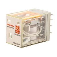 Реле Shenler RKE2CO730LT, 2CO, 7A(250VAC/30VDC), 230VAC, мех. индикация, тест-кнопка с блокировкой, LED