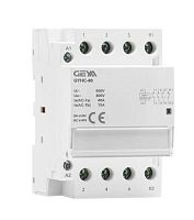 Контактор модульный GEYA GYHC-4P, 40A, 4NO, 230VAC, 3M