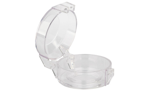 Кожух защитный, пломбируемый, прозрачный, для грибовидных и аварийных кнопок d=40mm 22mm (АРТ) фото 2