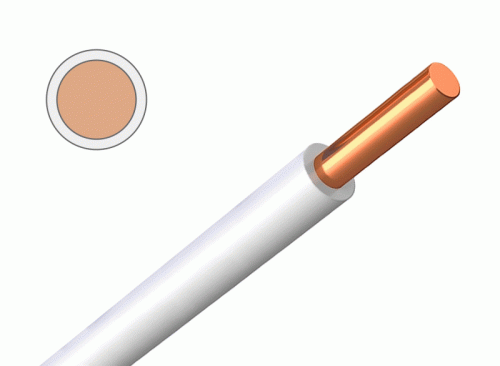 Провод ПуВнг(А) LS 1х4 белый