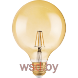 Лампа светодиодная, филаментная 1906LEDGLBD 6,5W/824 230V FILGDE274X1OSRAM