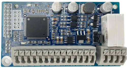 Плата расширения входов/выходов, 3DI, 2RO, 4AI (-10_10V, Pt100/Pt1000/KTY84/PTC), для EM760