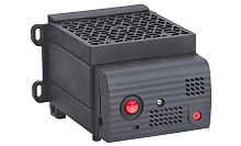 Нагреватель Natсlic PPH 1200W полупроводниковый в пластик. корпусе с вентилятором, выкл. и термостатом, 230VAC, винт. клемма, на дин-рейку/панель