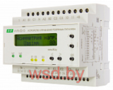 AVR-02-G Устройство управления для работы в блоках АВР-2.0, 2.1, ЖКИ индикатор, управление контакторами и мотор приводами, 6 модулей, монтаж на DIN-рейке 3х400B+N 5х8А  5NO/NC  IP20