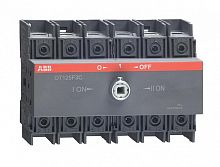 Выключатель нагрузки ABB реверсивный OT125F3C, 3P, схема I-0-II, без рукоятки