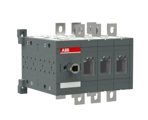 Выключатель нагрузки ABB реверсивный OT400E03C, 400А, 3P, с видимым разрывом, без рукоятки