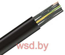 Плоский, контрольный кабель H07VVH6-F 12G4 для транспортных устройств TKD Kabel Gmbh