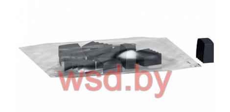 Заглушки боковые для гребенчатых шинок (A9X) 1П (10шт) Acti 9 Schneider Electric. Фото N2