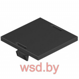 Заглушка LP 45 для модульных рамок, 2M, 45х45мм, черный, полиамид